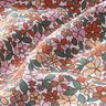 Bomullstyg Kretong små retroblommor – vit/rosa,  thumbnail number 2