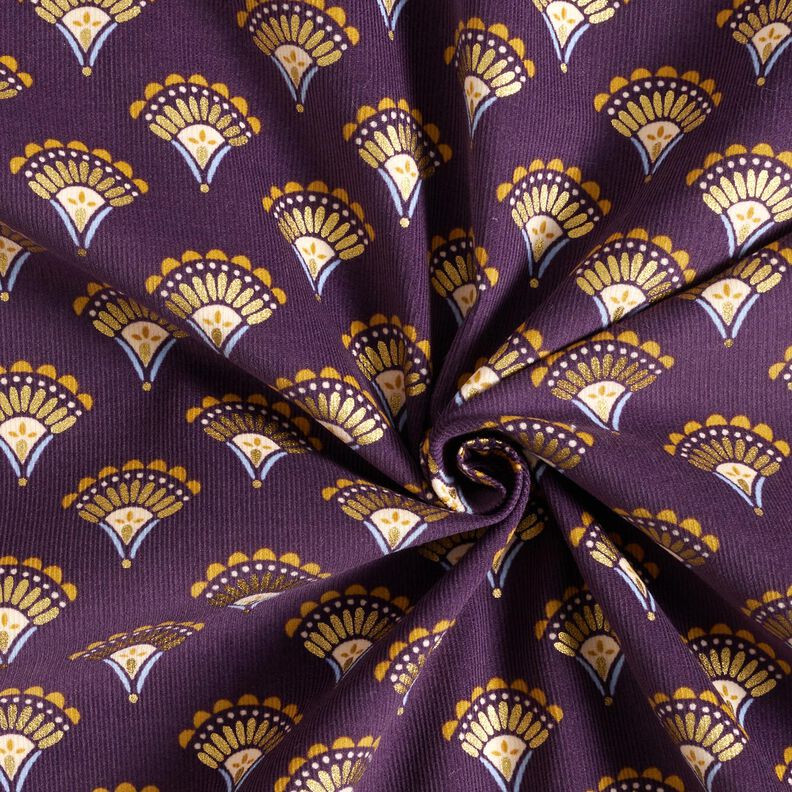 Babymanchester Glittersolfjädrar – aubergine,  image number 3