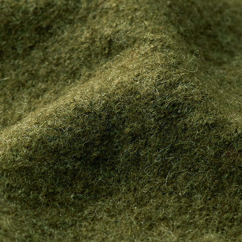 Ull Valkloden Melange – oliv,  image number 2