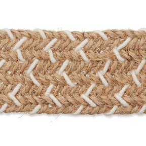 Väskremsband [ Bredd: 30 mm ] – natur/yllevit, 