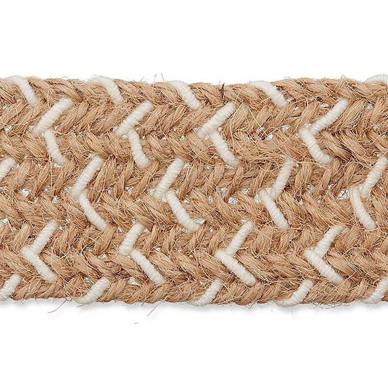 Väskremsband [ Bredd: 30 mm ] – natur/yllevit,  image number 2