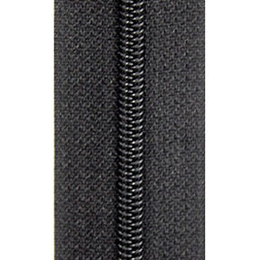 Ändlös dragkedja [3 mm] Plast | Prym – svart, 