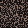 Viskos Stretch Leopardmönster | Poppy Fabrics – brun,  thumbnail number 1