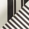 Outdoortyg Canvas fin randig mix – svart/vit,  thumbnail number 4