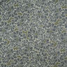 Crepe-chiffong stora blommor – marinblått/khaki,  thumbnail number 1