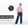 FRAU ELENA - enkla byxor med raka ben, Studio Schnittreif | XS - XXL,  thumbnail number 1