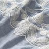 <h2>Bomullstyg med blomsterbroderi &ndash; Ljus jeansbl&aring; batist, broderad</h2>,  thumbnail number 6
