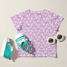 Bomullsjersey Grenar och prickar – lavender,  thumbnail number 5