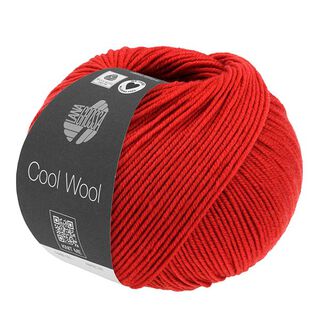 Cool Wool Melange, 50g | Lana Grossa – rött, 