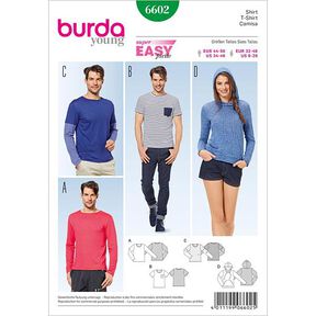 T-shirt, Burda 6602, 