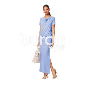 Klänning, Burda 6639, 