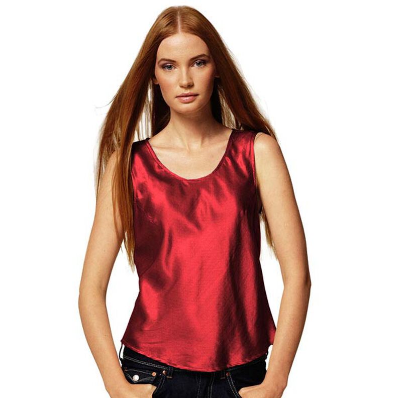 Stretch Satin – kaminrött,  image number 4