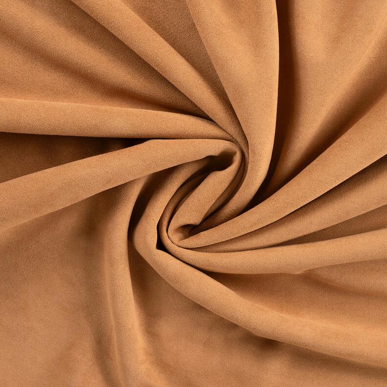 velour med sherpafoder på baksidan – kanel, image number 1