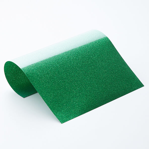 Flexfolie glitter Din A4 – gräsgrönt,  image number 1