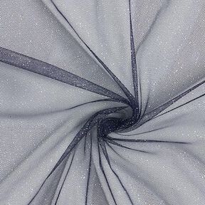 Glittrigt tylltyg Royal – marinblått/silver, 