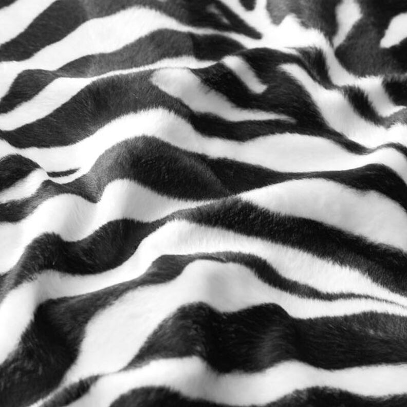 Djurfällsimitat zebra – svart/vit,  image number 2