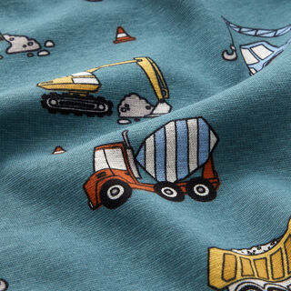 Alpfleece byggfordon – jeansblå, 