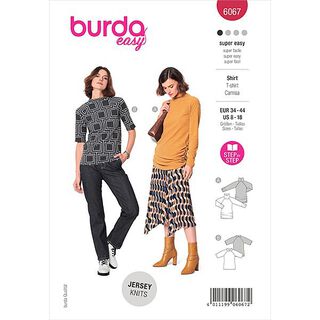 T-shirt, Burda 6067 | 34-44, 