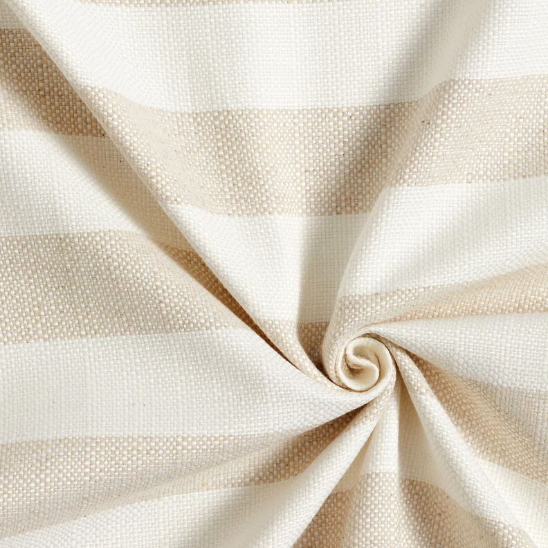 Dekorationstyg Panama blockr&auml;nder &ndash; ljusbeige/natur,  image number 3