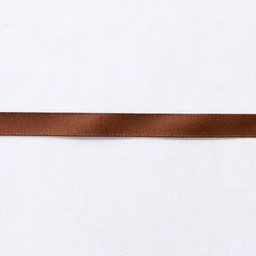 Satinband [9 mm] – mellanbrunt, 