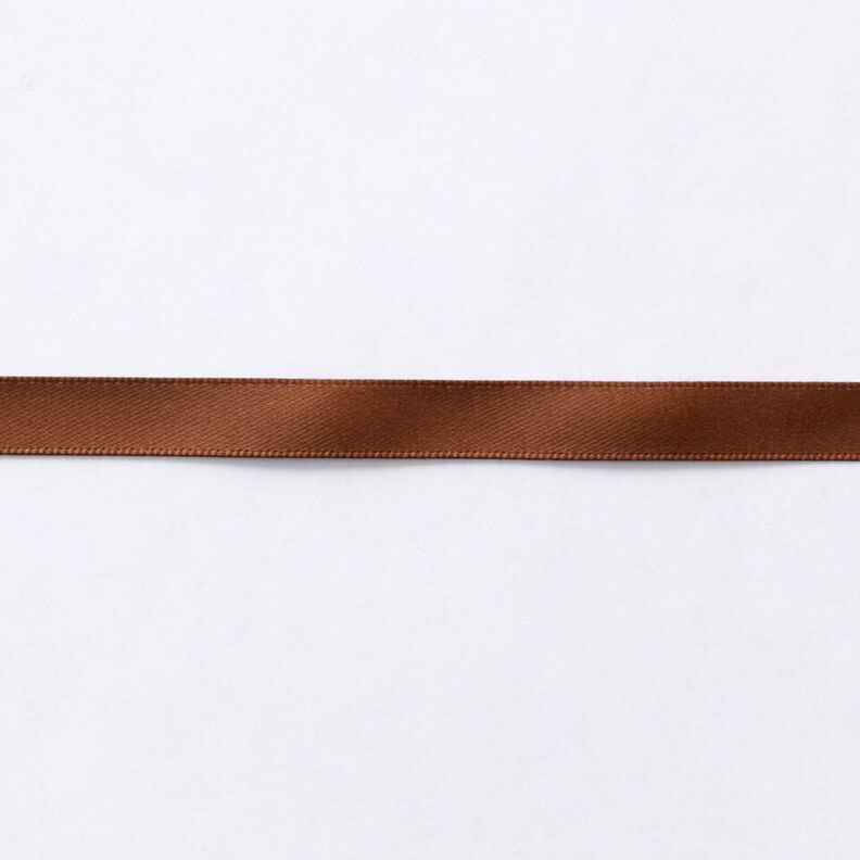 Satinband [9 mm] – mellanbrunt,  image number 1