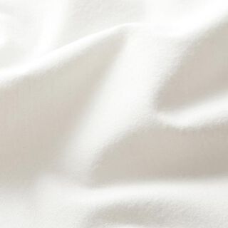 Bomullsflanell Enfärgat – vit, 