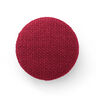Klädd knapp, Linne Medium – bordeauxrött,  thumbnail number 1
