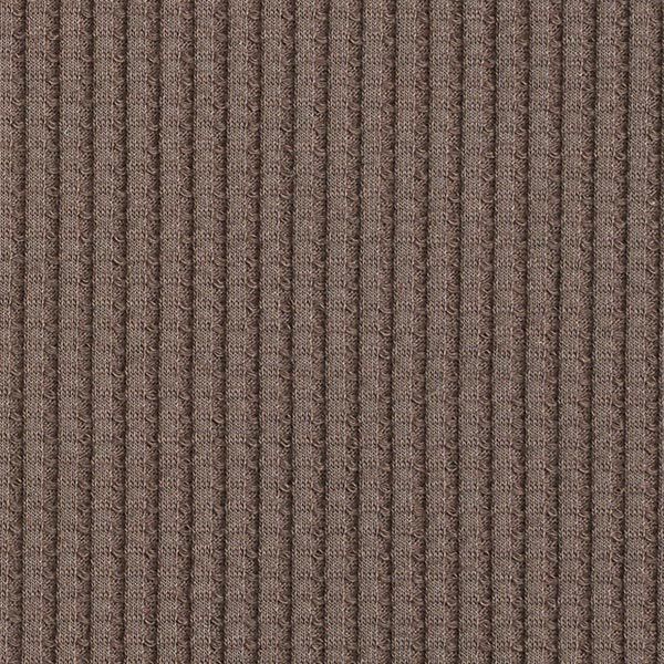 bomullsvåffeljersey enfärgad – ljusbrun,  image number 4
