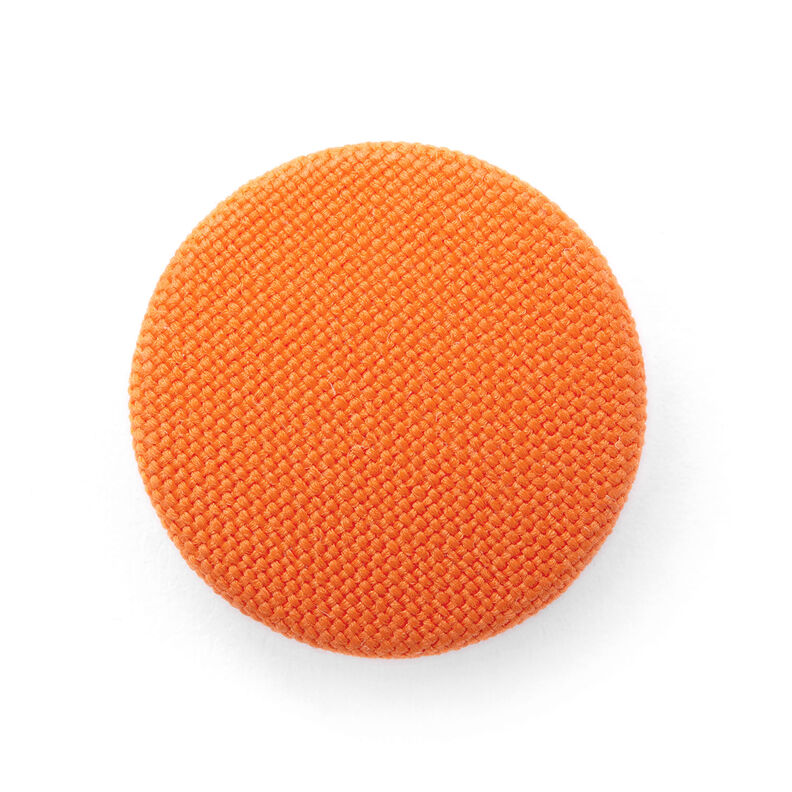 Klädd knapp, Classic Poly – brandgul,  image number 1