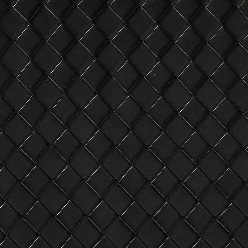 Konstläder Flätat | Katia Fabrics – svart, image number 1