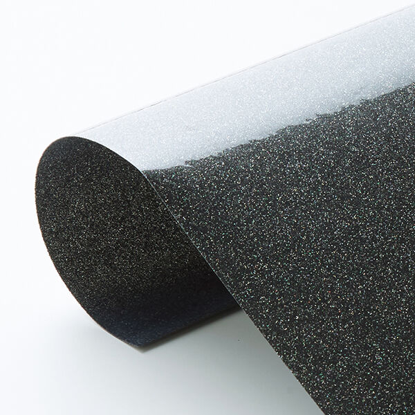 Flexfolie glitter Din A4 – svart, image number 3