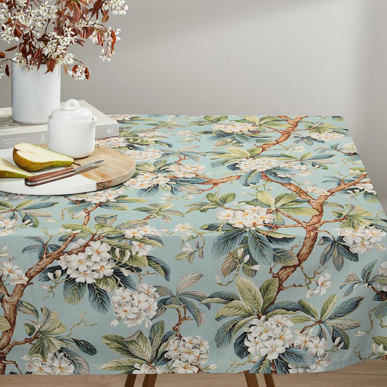 Dekorationstyg Canvas blommande träd – eukalyptus,  image number 7