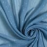 chiffong dobby metallic kritstrecksränder – lysande blå/silvermetallic,  thumbnail number 3