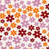 Mjuk sweat färgglada blommor | Poppy Fabrics – yllevit,  thumbnail number 1