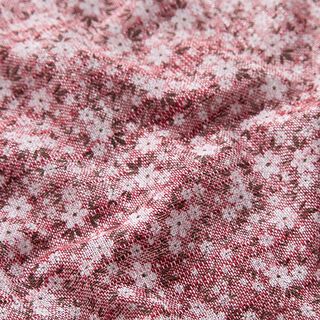 Bomull-linnemix Spridda blommor – rött, 
