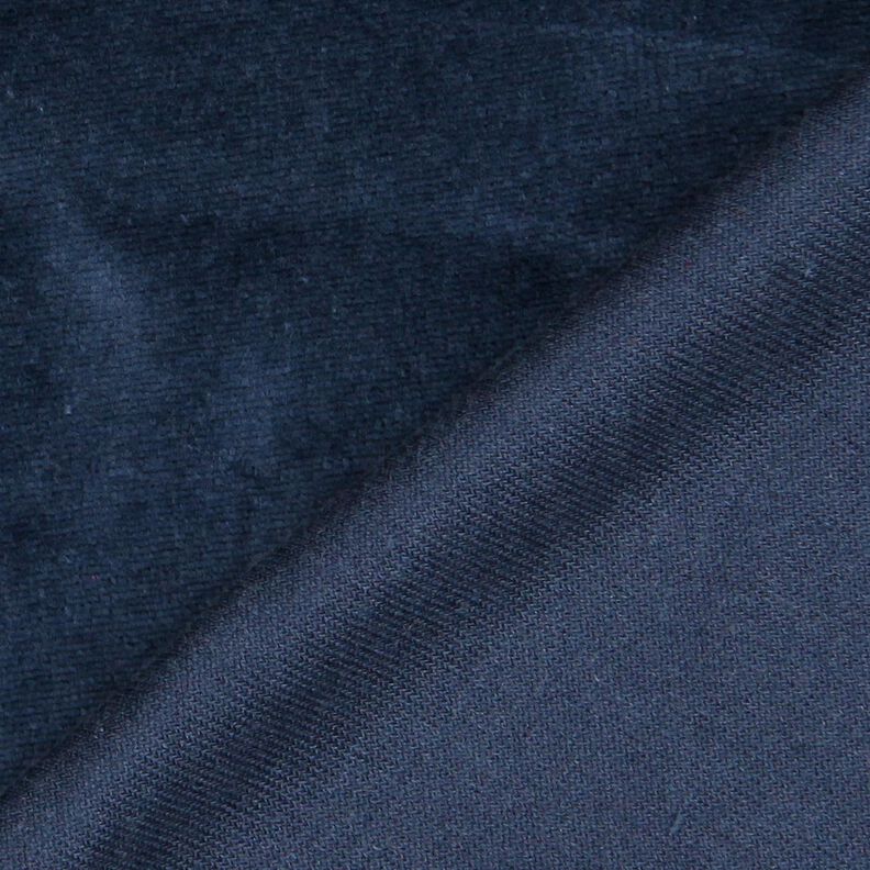 Plyschtyg uni – marinblått,  image number 3