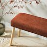 Stoppningstyg fin struktur – terracotta,  thumbnail number 5