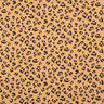 Muslin/Dubbel-krinkelväv Leopardmönster – gammalguld/rödlila,  thumbnail number 1