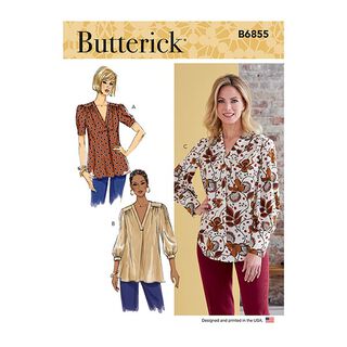 Top | Butterick 6855 | 32-50, 