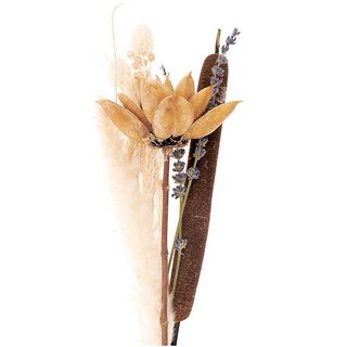 Torkade blommor, set [ 30 cm ] | Rico Design – natur/brandgul, 