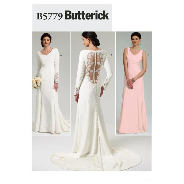 Brudklänning, Butterick 5779|38 - 46,  image number 1