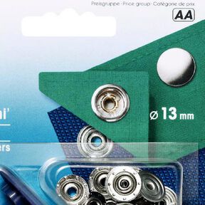 Tryckknappar sport mini [Ø 13 mm] - silver metallic| Prym, 