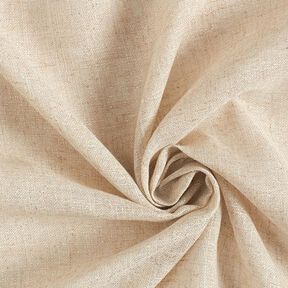 Dekorationstyg Voile Lurex – natur/silver, 