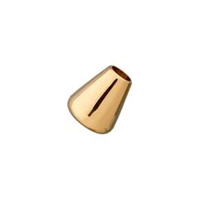 Snörstopp [Ø 5mm] – guld metallisk, 