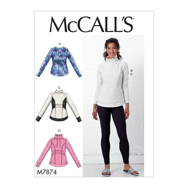Topp Leggings, McCalls 7874 | 32 - 40,  image number 1