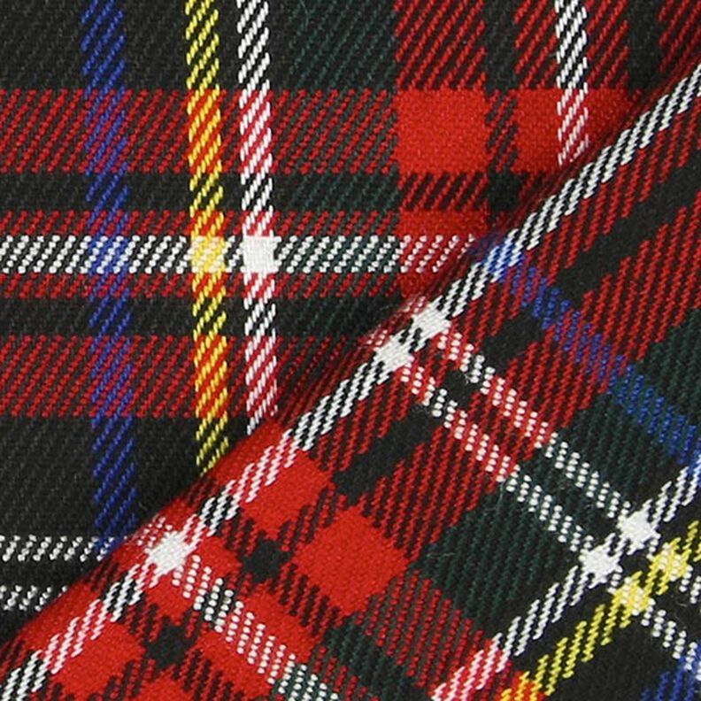 Skotskrutig Tartan Stora rutor – svart,  image number 3