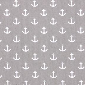Poplin ankare – grått, 