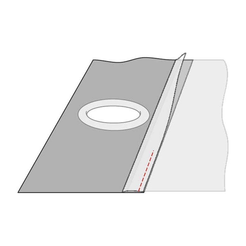 Ögleband, 100 mm – vit | Gerster,  image number 4