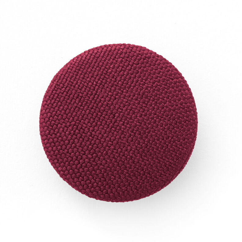 Klädd knapp, Classic Poly – bordeauxrött,  image number 1