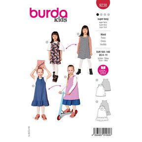 Klänning | Burda 9238 | 104-146, 